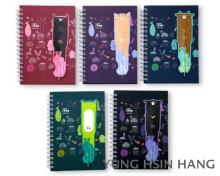 80-50NP Cute Animal Notebook with Magnetic Bookmark Pen