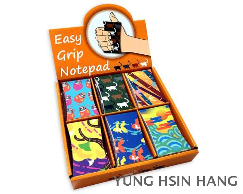 77-84M Oriental Style Easy Grip Notepad