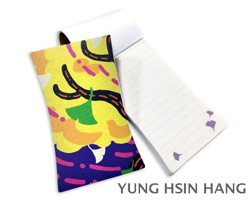 77-84M Oriental Style Easy Grip Notepad