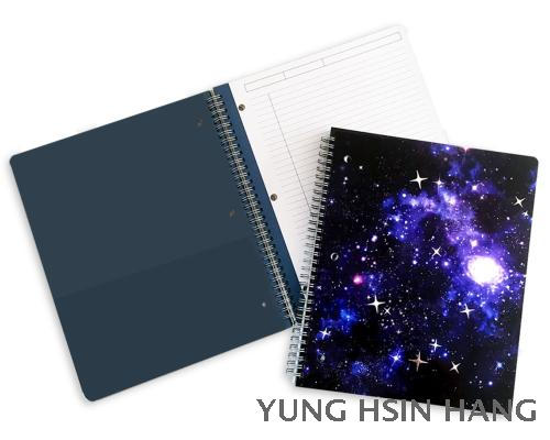 78-08WN Galaxy Large Wire-O Bound Notebook
