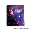 78-08WN Galaxy Large Wire-O Bound Notebook